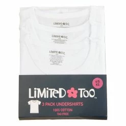Underwear Girls Limited Too 3pk. Cotton Undershirts
