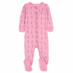 Toddler Girl Leveret Footie Ballerina Print Pajamas