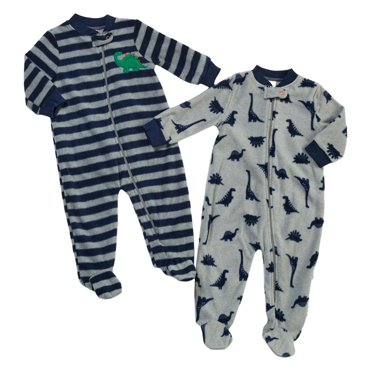 Pajamas Baby Boy (NB-9M) Bon Bébé 2pk. Dino Microfleece Sleepers 3 Pajamas Baby Boy (NB-9M) Bon Bébé 2pk. Dino Microfleece Sleepers