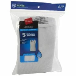 Underwear Boys (8-20) Hanes® Ultimate® 5pk. Athletic Tank Tops - White