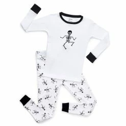 Pajamas Kids Leveret 2pc. Skeleton Pajama Set