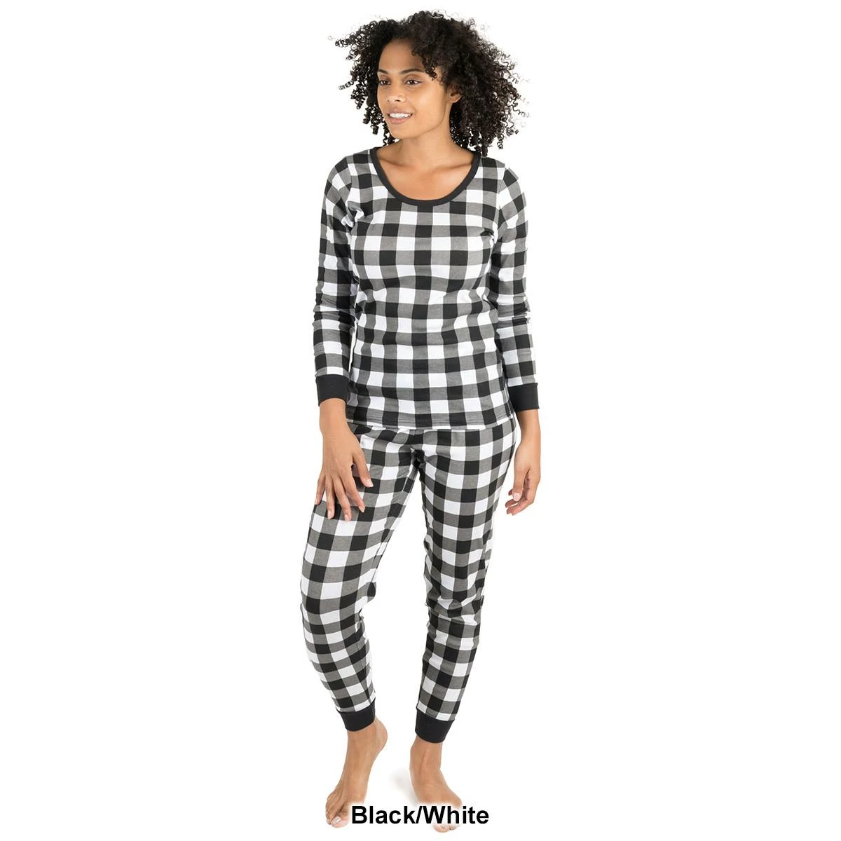 Pajamas Womens Leveret Plaid Cotton Pajama Set 7 Pajamas Womens Leveret Plaid Cotton Pajama Set - Image 5