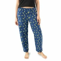 Pajamas Womens Leveret Fleece Moon And Star Pajama Pants