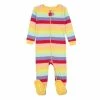 Baby Unisex (NB-24M) Leveret Colorful Stripe Print Footie Pajamas -Nautica Sales Store 6cfba1b2 4858 49d9 9f50 c05ee3dee7a1