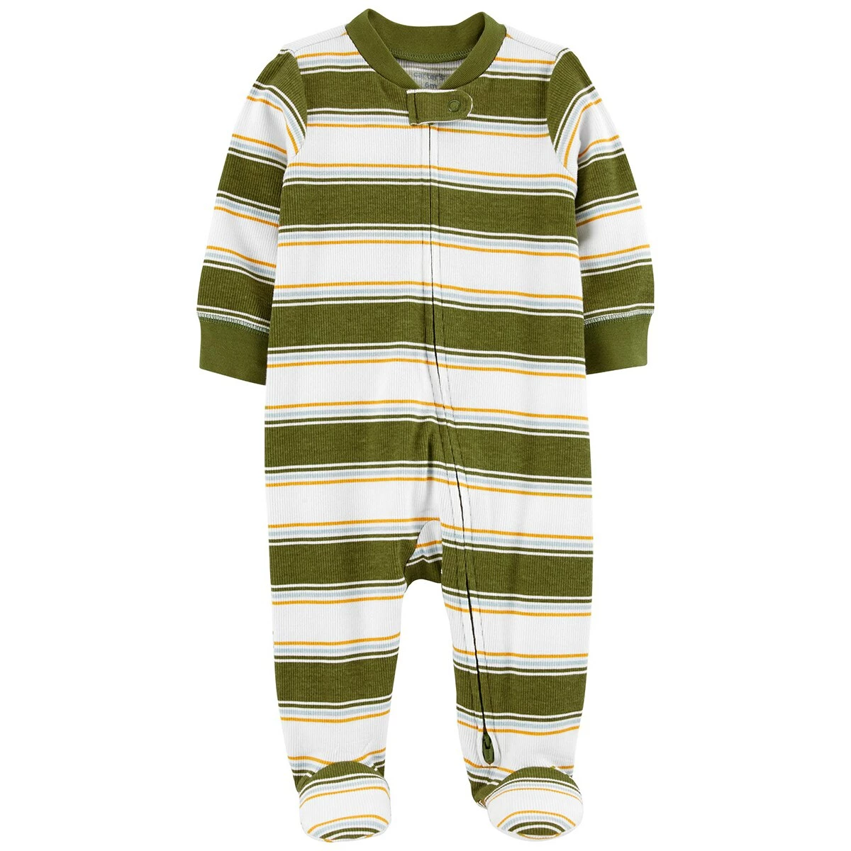 Pajamas Baby Boy (NB-9M) Carter’s® Striped Rib Sleep N Play 3 Pajamas Baby Boy (NB-9M) Carter’s® Striped Rib Sleep N Play