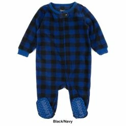 Baby Unisex (3-24M) Leveret Plaid Footie Fleece Pajamas -Nautica Sales Store 71511d00 2e4d 4028 b60f 34bced73e289