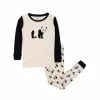 Pajamas Toddler Unisex Leveret Cotton Panda Print Pajama Set -Nautica Sales Store 73dc71f4 9869 459b 8250 e189eb642843