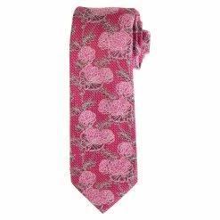 Dress Accessories Mens Perry Ellis Capra Floral Tie - Orchid