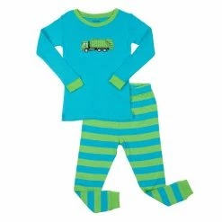Pajamas Boys Leveret Garbage Truck 2pc. Pajama Set