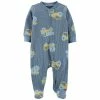 Pajamas Baby Boy (NB-9M) Carter’s® Construction Thermal Sleep N Play -Nautica Sales Store 7b839211 c7f7 4c98 b62e 04cdc0c2c98b