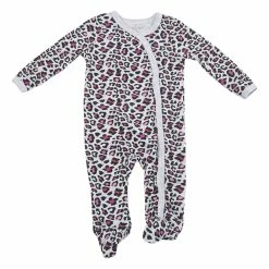 Pajamas Baby Girl (NB-9M) Emporio Baby Leopard Print Sleeper