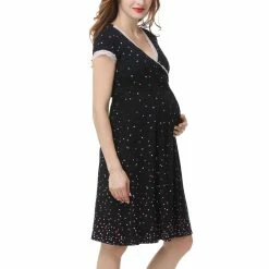 Pajamas Womens Pokkori By Kimi & Kai Maternity Nursing Nightgown -Nautica Sales Store 820df6b2 5c25 4161 95c8 7ff2bd8fca96