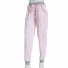 Pajamas Womens Pillow Talk Heart Comfy Cozy Suede Jogger Pajama Pants