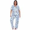 Pajamas Plus Size White Mark 2pc. Tropical Pajama Set -Nautica Sales Store 8636bf94 9c61 4169 8f4c 00235cec3bbb