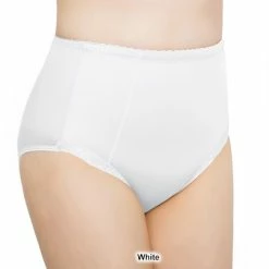 Shapewear Womens Exquisite Form 2pk. Medium Control Lace Briefs 51070261A -Nautica Sales Store 897dfba0 f53a 4e25 a610 014719f5a44a