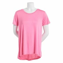 Pajamas Womens René Rofé Pajama Tee With High Low Hem