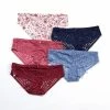 Underwear Womens Laura Ashley® 5pk. Floral Lace Hipsters LS2857-5PKFV -Nautica Sales Store 8b3a0038 2617 46f2 9241 3938421c76a3