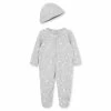 Pajamas Baby Unisex (NB-9M) Little Me Moon & Stars Footed Sleeper & Hat -Nautica Sales Store 8e240952 0d1f 4e82 b889 623c43ebaca3