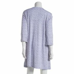 Pajamas Womens Karen Neuburger 3/4 Sleeve Ditsy Henley Nightshirt -Nautica Sales Store 91dc3f53 641b 4d5f a2ba 20cbbc5013a6