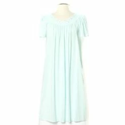 Pajamas Womens Miss Elaine Short Sleeve 40in. Nightgown