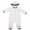 Baby Boy (NB-9M) Little Me Jungle Pals Footie Pajamas With Hat -Nautica Sales Store 967c9e12 ebc9 4fde 9627 770c6b5052ab