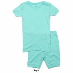 Pajamas Toddler Unisex Leveret Solid Color Short Pajama Set -Nautica Sales Store 9716d3a4 e131 49bd 8ef7 acbe223ae00b