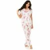 Pajamas Womens Laura Ashley® Short Sleeve Floral Notch Collar Pajama Set -Nautica Sales Store 9780d8a6 1055 4fc2 8041 64238b71d873