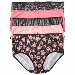 Underwear Plus Size Delta Burke 5pk. Full Brief - DB8609-5PKCF