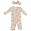 Pajamas Baby Girl (NB-9M) Kyle & Deena 2pc. Floral Fashion Pajama Set -Nautica Sales Store 99f58d18 50dc 4854 8ebd 8798859c02e7