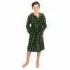 Pajamas Kids Leveret Plaid Hooded Fleece Robe -Nautica Sales Store 9b9eb91b 9d00 4259 948d ea31254c6215