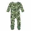 Baby Boy (NB-24M) Leveret Camouflage Print Footie Pajamas