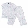 Pajamas Womens Laura Ashley® Short Sleeve Floral Print Capri Pajama Set -Nautica Sales Store 9cc5fb34 2b81 4c96 8fba 6e098fe57950