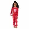 Pajamas Girls Leveret Heart Fleece Pajama Set -Nautica Sales Store 9e46c33b 916e 4317 9478 b1430a1f5135