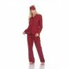 Pajamas Womens White Mark 3 Pc. Red Plaid Pajama Set 1 Pajamas Womens White Mark 3 Pc. Red Plaid Pajama Set -Nautica Sales Store 9f081f5b 9603 47b5 901a d6a9619f3ff8