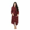 Pajamas Womens Leveret Black Plaid Flannel Robe 1 Pajamas Womens Leveret Black Plaid Flannel Robe -Nautica Sales Store 9f59eea3 8afd 4ac0 b85d e47aaa6374dd