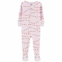 Pajamas Baby Girl (12-24M) Carter’s® 1pc. Ladybug Cotton Sleeper
