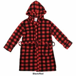 Pajamas Kids Leveret Plaid Hooded Fleece Robe -Nautica Sales Store a0ef9d08 6707 4346 9dff 51dfe3168fee