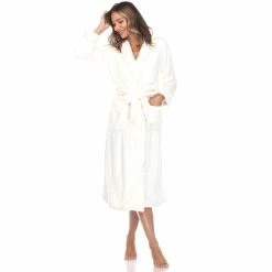 Pajamas Plus Size White Mark Cozy Lounge Robe -Nautica Sales Store a51a0cba 5745 438e b206 152fa8fffac3
