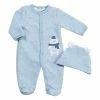 Pajamas Baby Boy (NB-9M) René Rofé 2pc. Bear Sleeper With Hat Set -Nautica Sales Store a5efef44 b61e 409c 89e1 f750d607563e
