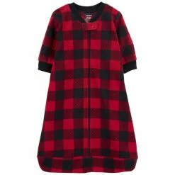 Pajamas Baby Boy (NB-12M) Carter’s® Buffalo Plaid Sleep Sack
