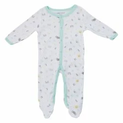 Pajamas Baby Unisex (NB-9M) Baby Views Alphabet Snap Sleeper