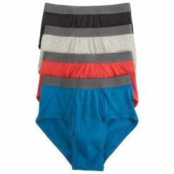 Underwear Mens Fruit Of The Loom 4pk. Assorted Briefs
