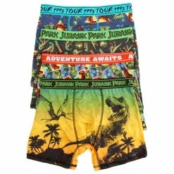 Underwear Boys Handcraft 4pk. Jurassic Park (Retro) Boxer Briefs