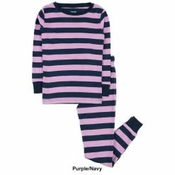 Pajamas Toddler Unisex Leveret Cotton Striped Pajama Set -Nautica Sales Store b4054883 366f 4f75 beaa f568bab368a3