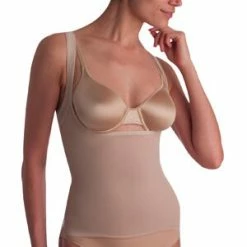 Shapewear Womens Naomi & Nicole Gripper Torsette 771