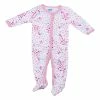 Pajamas Baby Girl (NB-9M) Bon Bébé Cat Floral Sleeper