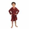 Pajamas Toddler Unisex Leveret Plaid Hooded Fleece Robe -Nautica Sales Store bed8fe93 da54 4416 b3cc cf5588427617