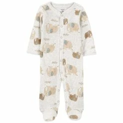 Pajamas Baby Boy (NB-9M) Carter’s® Elephant Thermal Sleep N Play