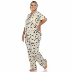 Pajamas Plus Size White Mark Lemon Pajama Set -Nautica Sales Store c2883a5f 620a 49ea 9c04 f137426923a1