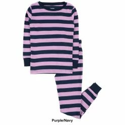 Pajamas Baby Unisex (12-24M) Leveret Cotton Striped Pajama Set -Nautica Sales Store c42e573e 3ec7 4a8c 99b6 0185ff06bfca